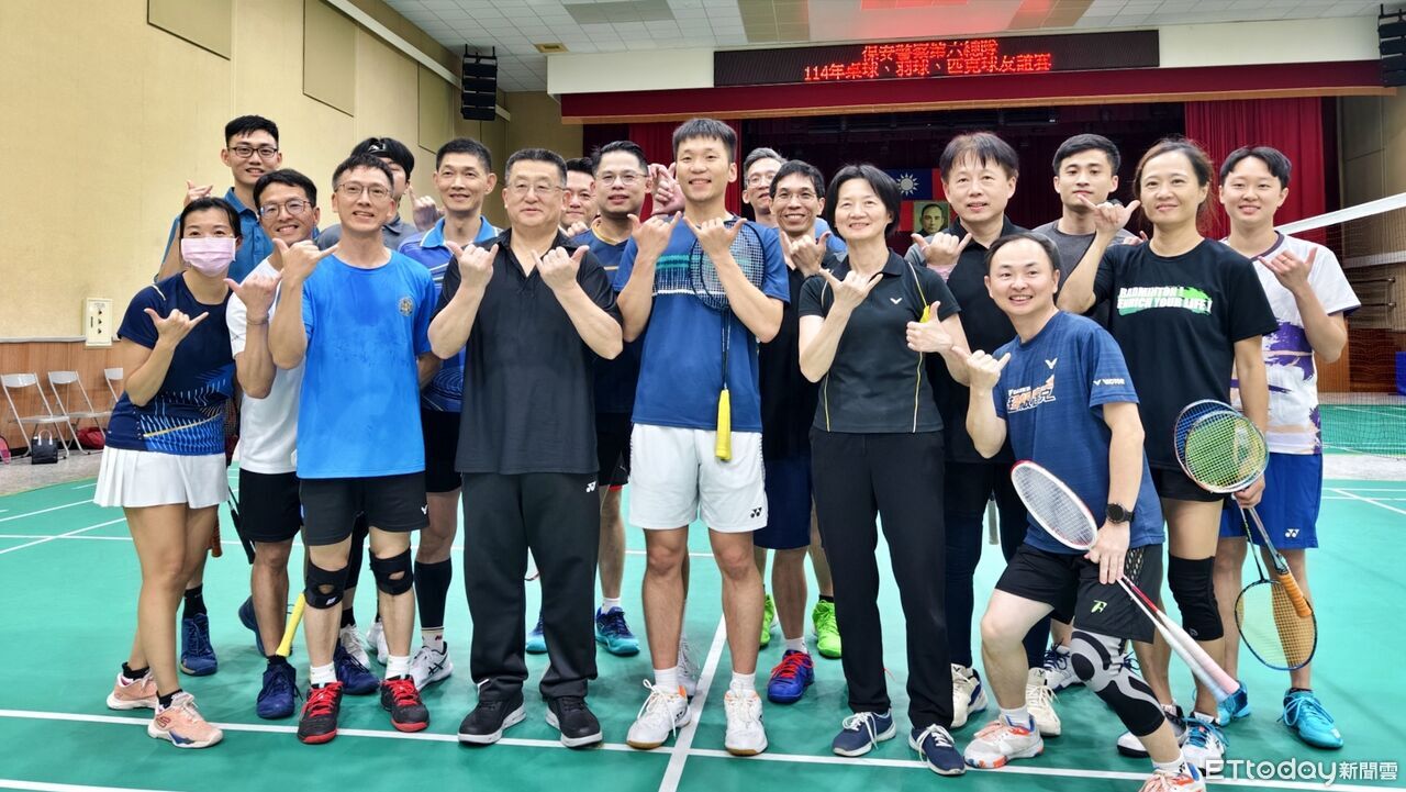 保六總隊感恩節球類友誼賽開打　軍警檢民齊聚切磋球技添亮點