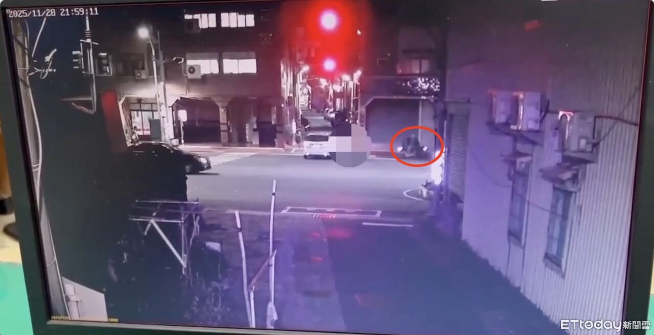 獨／高雄1天2件死亡車禍！海巡士兵噴飛撞牆慘死　瞬間畫面曝