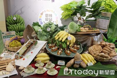 雲林冬季盛產登場　香蕉、高麗菜進國道服務區亮相