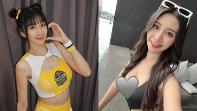 啦啦隊正妹Wendy出國脫了！　解放比基尼「前後都挖空」轉身激辣