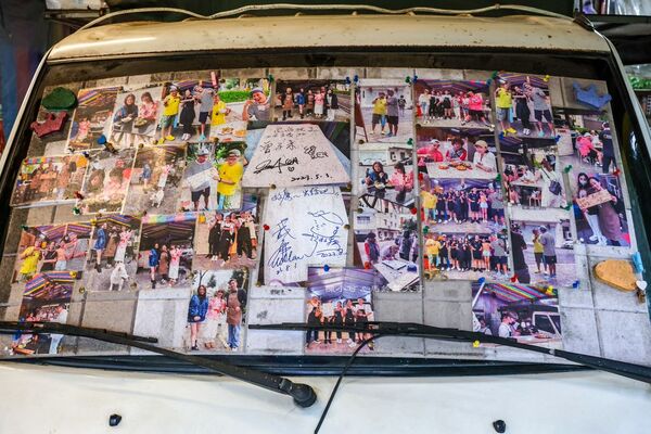 ▲▼中壢平鎮公園貨車蘿蔔糕小吃。（圖／部落客陳曉可提供）