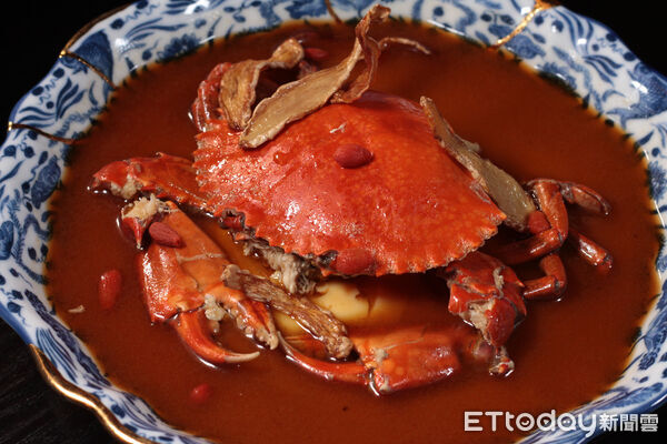 ▲元紀台灣菜秋季新菜。（圖／記者黃士原攝）