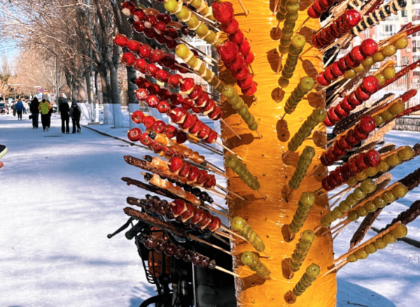 ▲▼內蒙古多地降雪。（圖／翻攝自微博）