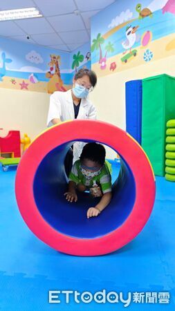 ▲▼    朴子醫院打造專業兒童治療新空間   。（圖／朴子醫院提供）