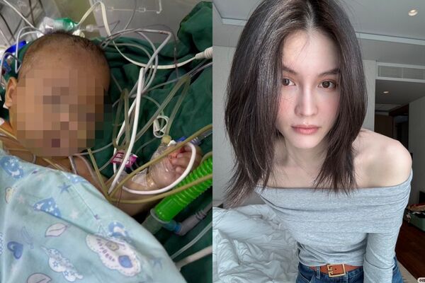 ▲▼5月大女嬰手術身亡　超模何穗聲援。（圖／翻攝自微博、何穗小紅書）