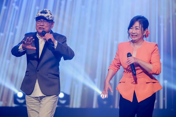 ▲劉福助（左）與張秀卿。（圖／民視提供）