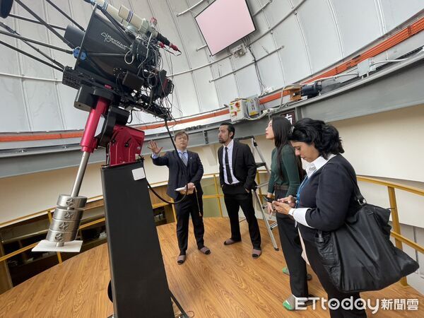 ▲新加坡國際學校交流團訪旭光高中，扎根觀光遊學。（圖／南投縣政府提供）