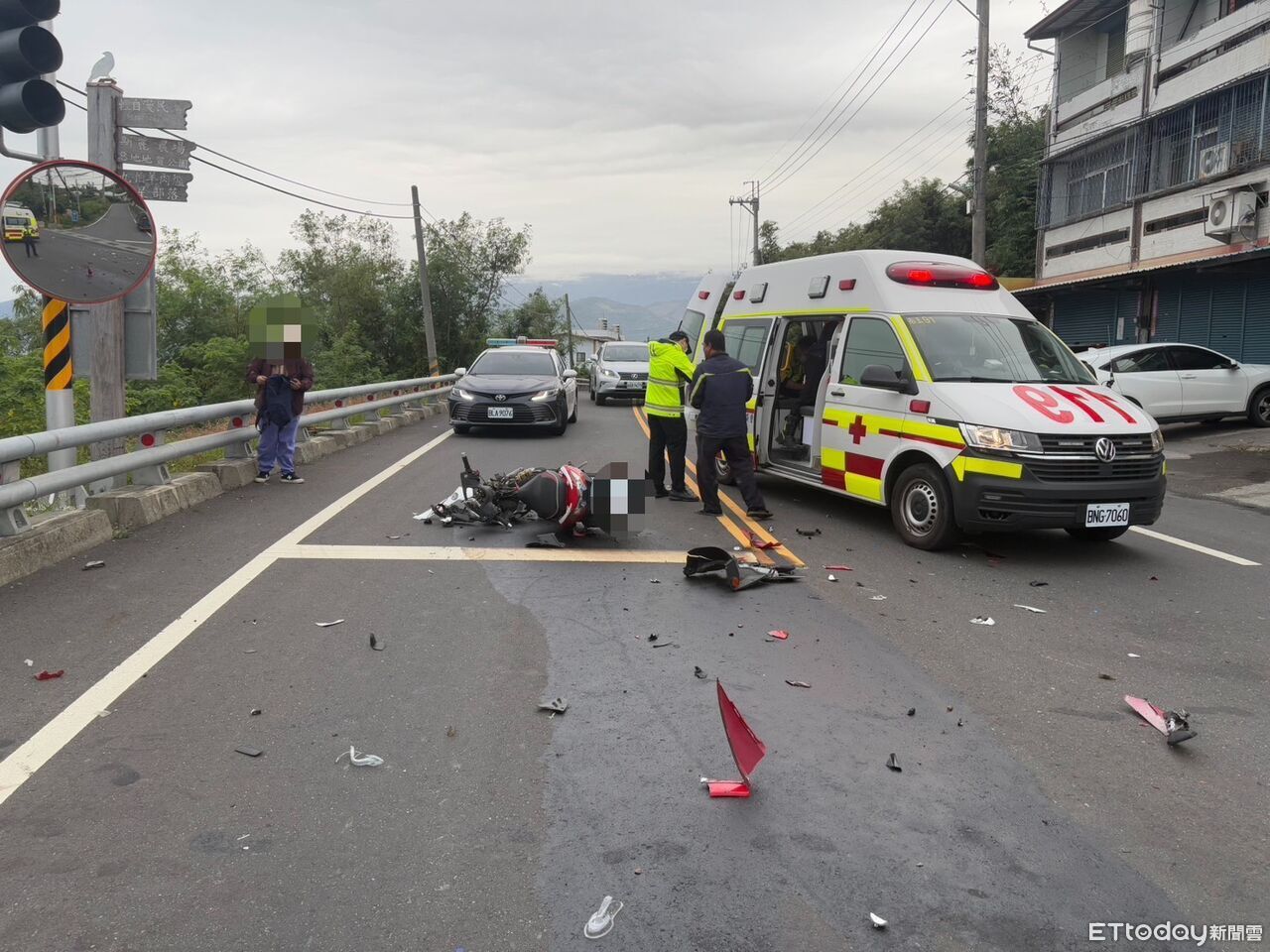 20歲騎士身分曝!志航基地士官休假返家 與小貨車碰撞傷重不治