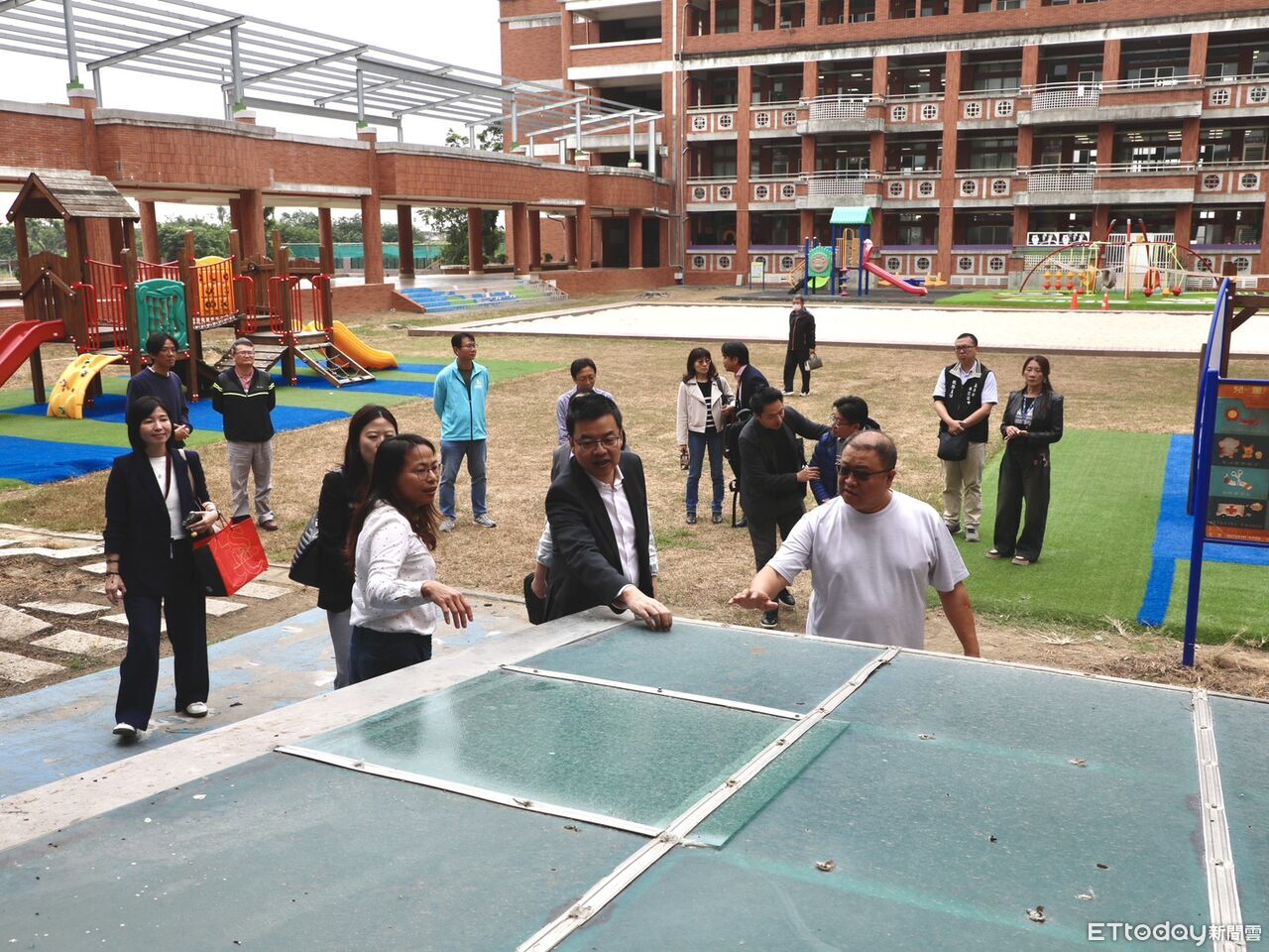 丹娜絲颱風後台積電調派工班搶修　 嘉縣11所學校快速恢復