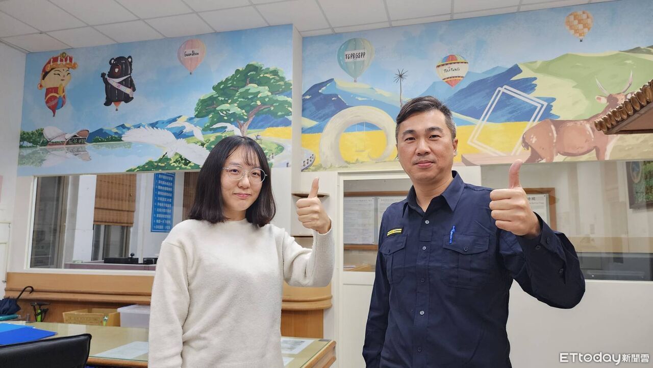 關山警分局辦公空間改造完成　走進警局見縱谷美景