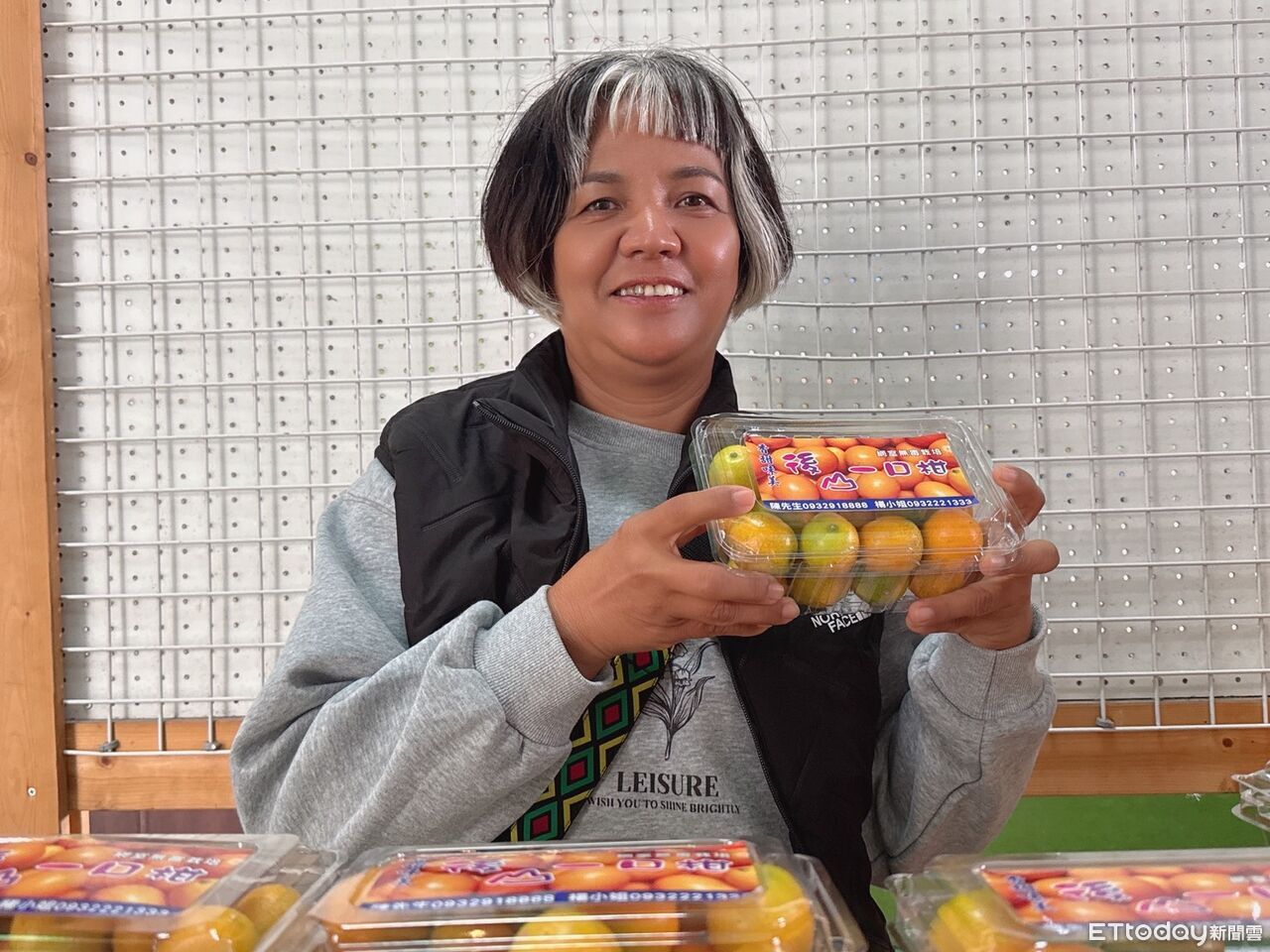 乒乓球大小果實風味獨特　關山「一口柑」登場吸引市場青睞