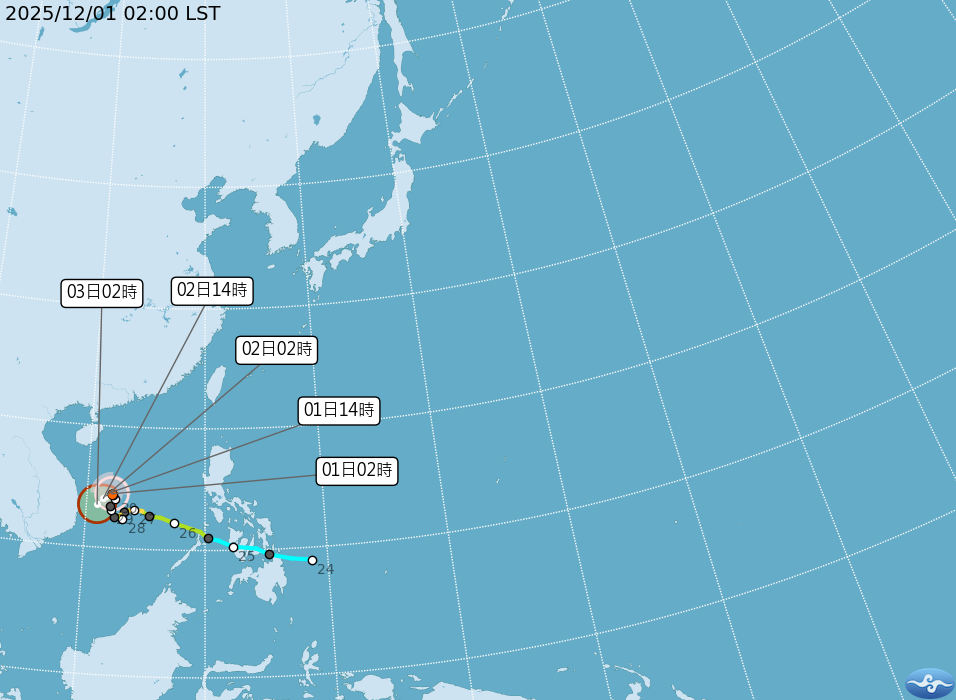 （圖／氣象署）