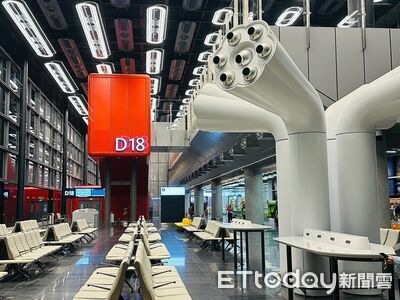 桃機T3北登機廊廳明天試營運　交通部：增580萬人次服務量