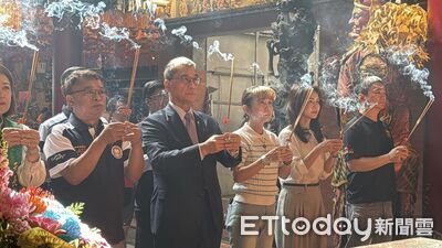 徐國勇參拜雲林福興宮 承諾持續關注文化傳承
