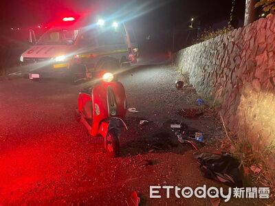 台東太麻里死亡車禍！疑外籍男騎士「摔飛撞水泥牆」傷重不治