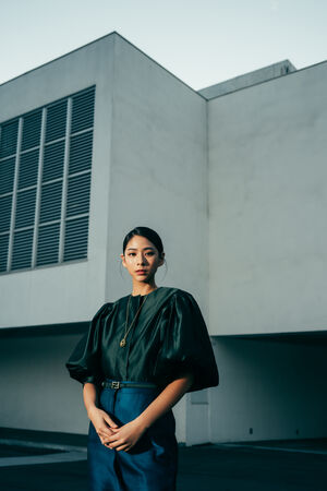 ▲牧森、袁漠遙一同參加時尚活動。（圖／周子娛樂提供）