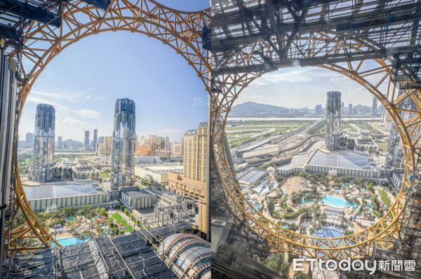 ▲▼澳門8字型摩天輪影匯之星。（圖／記者蔡玟君攝）