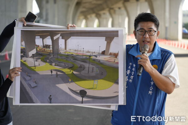 ▲輪動場預定地！滑步車競賽登場，南投市長夫人資助打造專業賽事。（圖／南投市公所提供）