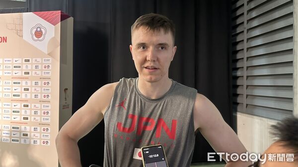 ▲日本男籃渡邊雄太、富永啟生、富樫勇樹、霍金森。（圖／記者杜奕君攝）