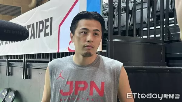 ▲日本男籃渡邊雄太、富永啟生、富樫勇樹、霍金森。（圖／記者杜奕君攝）