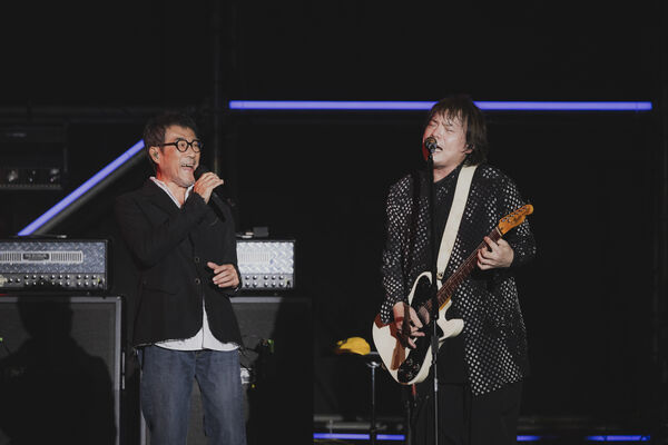 ▲▼伍佰和李宗盛飆唱《夢醒時分》氣氛沸騰。（圖／Simple Life 簡單生活節提供）