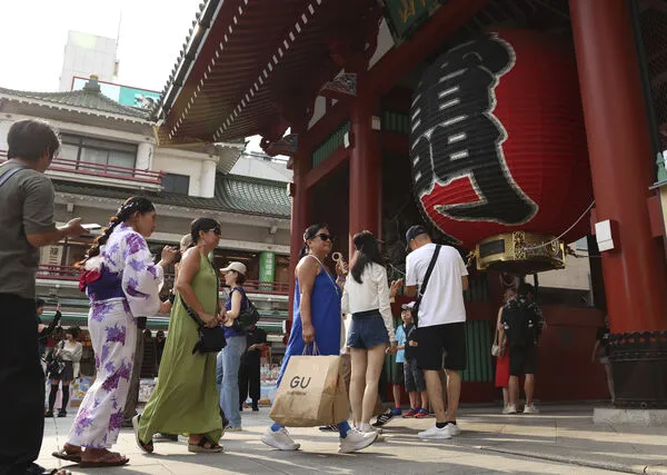 ▲▼日本旅遊,東京旅遊,淺草,雷門。（圖／達志影像／美聯社）