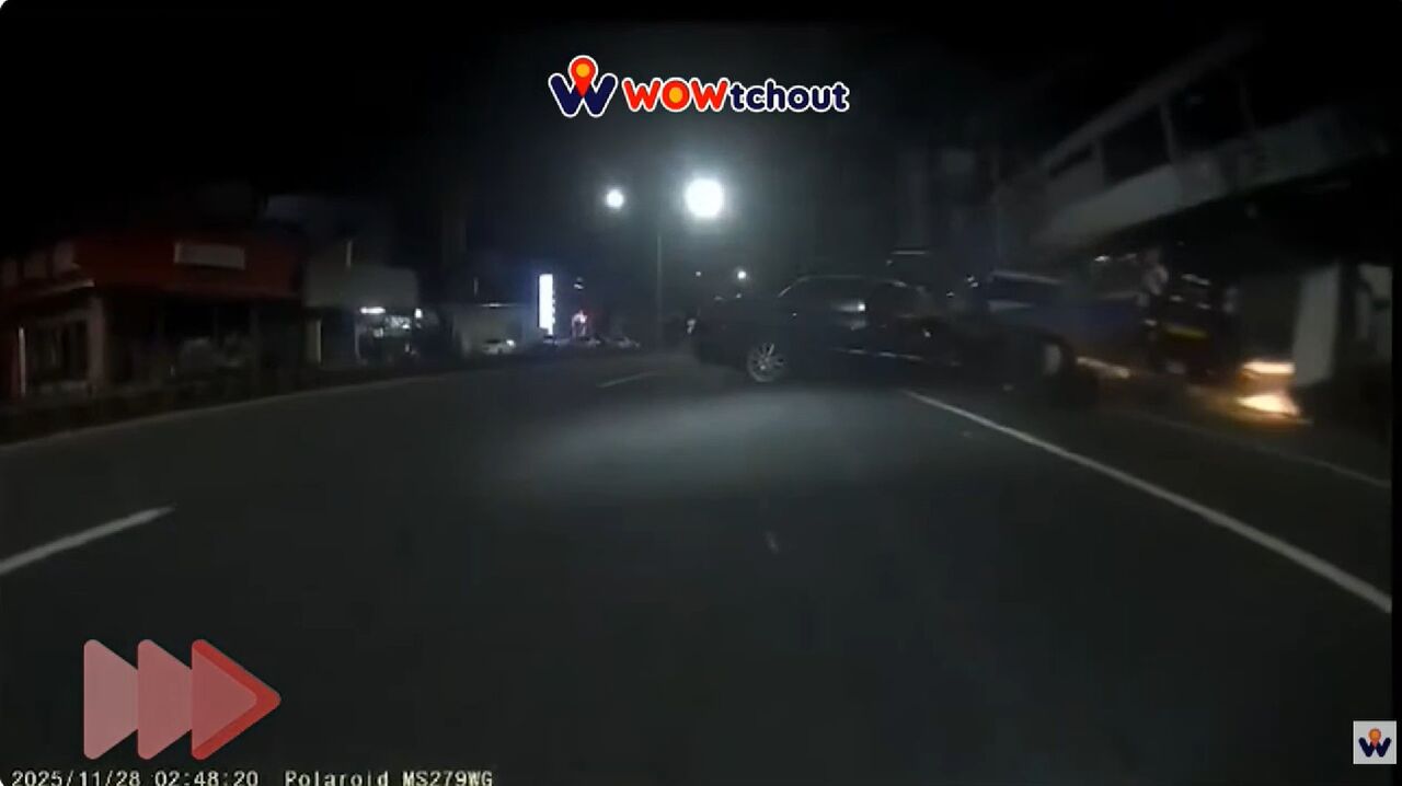 台南驚悚車禍！轎車撞3車害騎士慘摔　肇逃男被逮「搜出毒品」