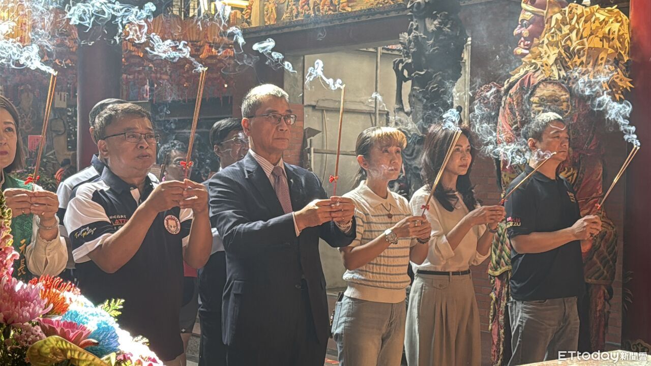 徐國勇參拜雲林福興宮　承諾持續關注文化傳承