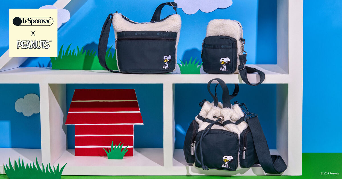 ▲LeSportsac x PEANUTS  。（圖／品牌提供）