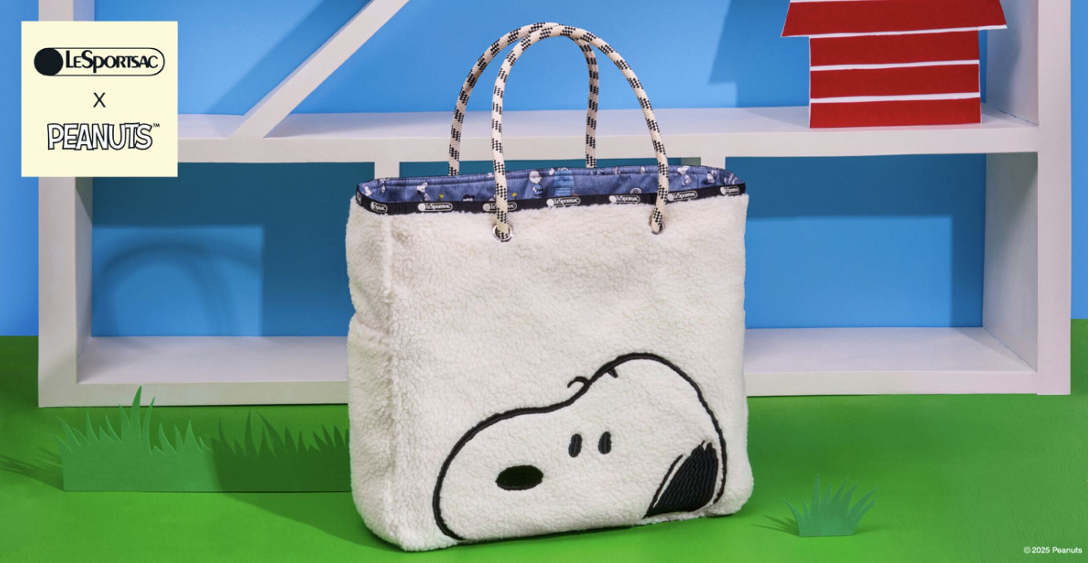 ▲LeSportsac x PEANUTS  。（圖／品牌提供）