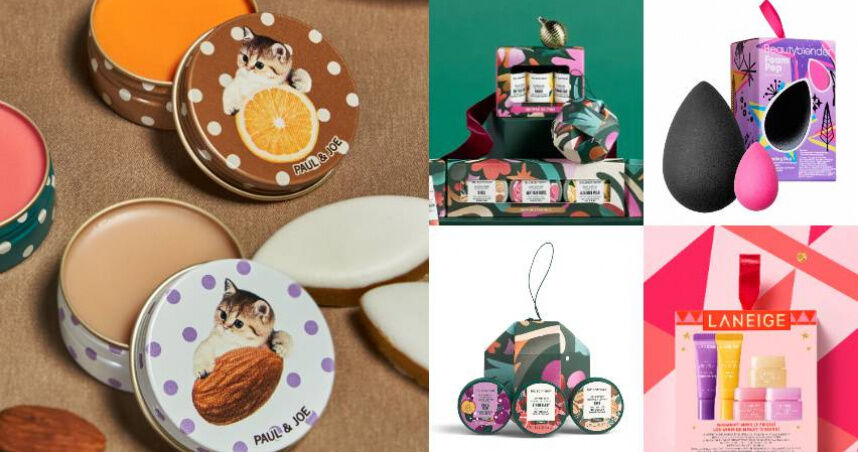 預算千元以下！7款聖誕交換禮物推薦：PAUL & JOE貓咪護手霜、The Body Shop潤唇組、Beautyblender雙蛋組