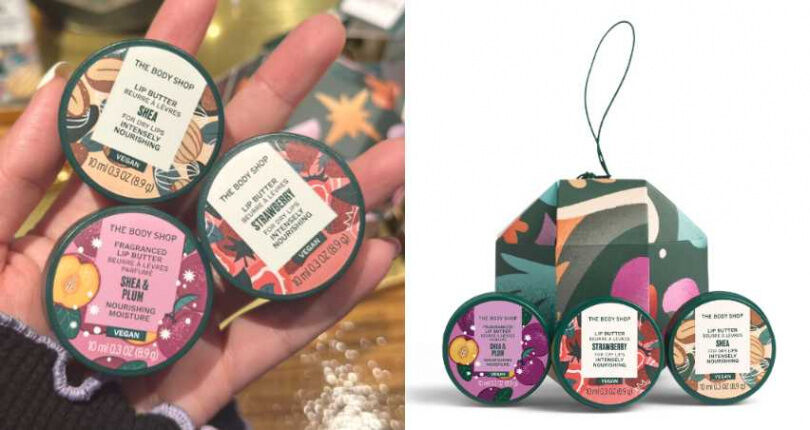 預算千元以下！7款聖誕交換禮物推薦：PAUL & JOE貓咪護手霜、The Body Shop潤唇組、Beautyblender雙蛋組