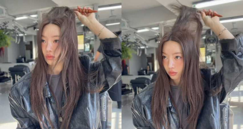 韓妞「高顱頂」整型級秘術！只要一支圓梳拯救扁塌髮根，手殘黨也能學會的詐欺級「頭包臉」效果