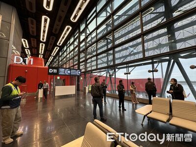 桃機T3北登機廊廳試營運 首批968旅客獲贈「特製版乖乖」