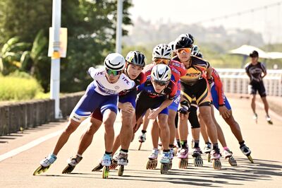 永不停止國際超級溜冰馬拉松賽　4隊完成262.7公里8小時挑戰