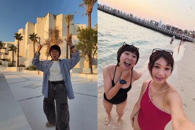 愛莉莎莎邀閨蜜飛杜拜「霸氣包機票住宿」　她讚：認識10年最帥一句話