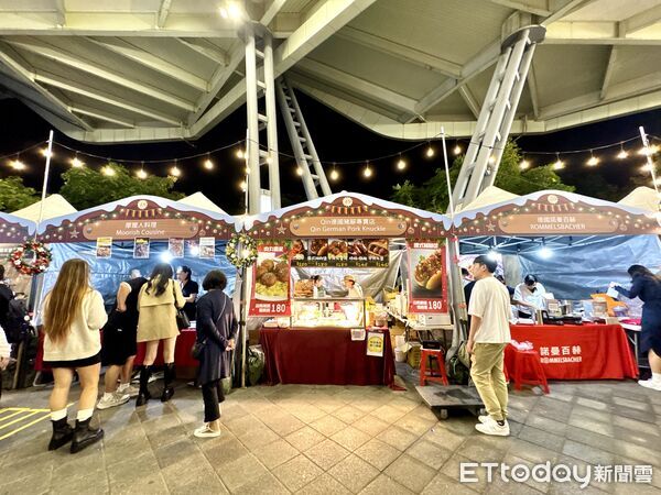 ▲2025德國耶誕市集圓山場。（圖／記者彭懷玉攝）