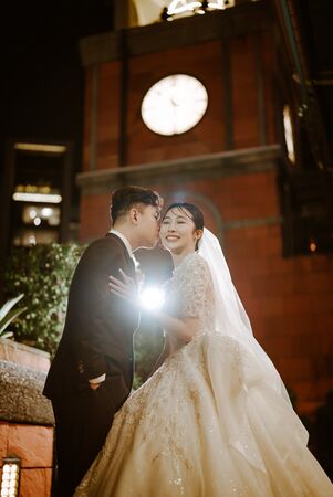 ▲▼▲Kiwi 姐姐甜蜜嫁給圈外男友。（圖／本人提供）