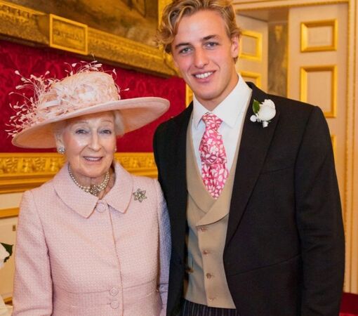 亞歷山大和祖母亞歷山德拉公主。（翻攝IG）