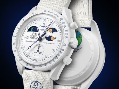 Swatch看氣象賣錶！　瑞士下雪才銷售歐米茄聯名雪花錶