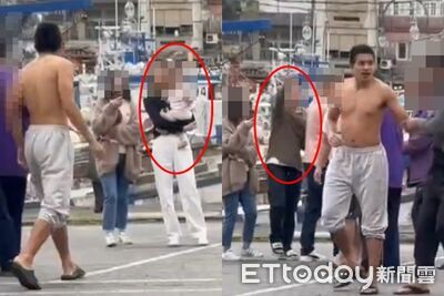 二嫂正面曝！高國豪懟臉怒嗆「婊子」喊單挑　妻抱孩護尪幫腔