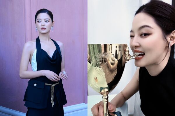 ▲▼郝蕾遭疑暗諷「辛芷蕾扯頭髮拿影后」親口澄清。（圖／翻攝自微博／辛芷蕾）