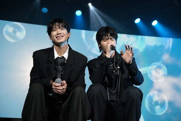 ▲《Every Fantasy Possible》見面會，洪言翔（左）、羅章恩。（圖／三立提供）