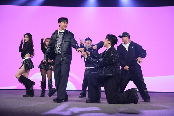 ▲《Every Fantasy Possible》見面會，Nelson紀成澔（左）、葛兆恩。（圖／三立提供）