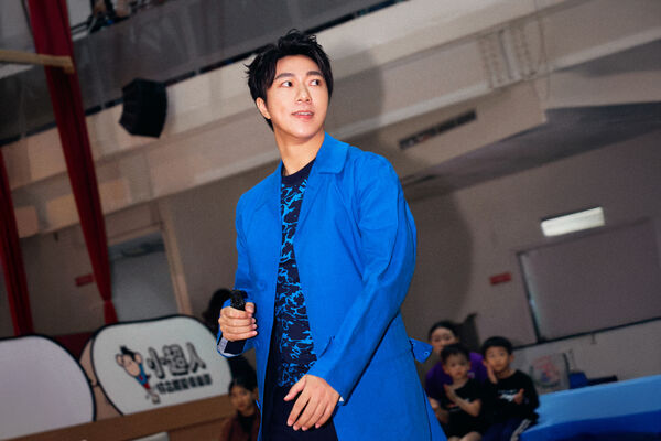 ▲▼ 演員古程丰跨界歌壇。（圖／小超人綜合體能俱樂部提供）