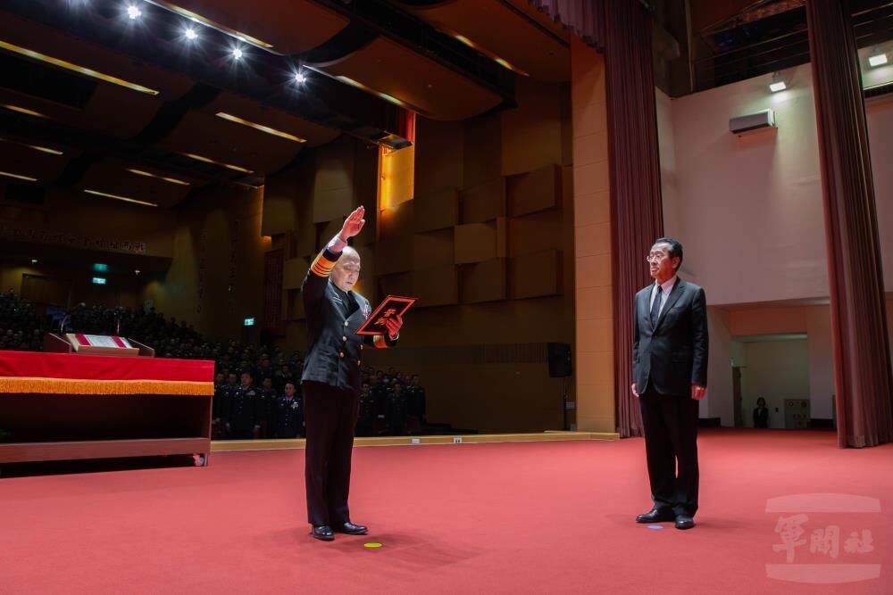 唐華接國防大學校長　顧立雄：與時俱進培育建軍備戰優質人才