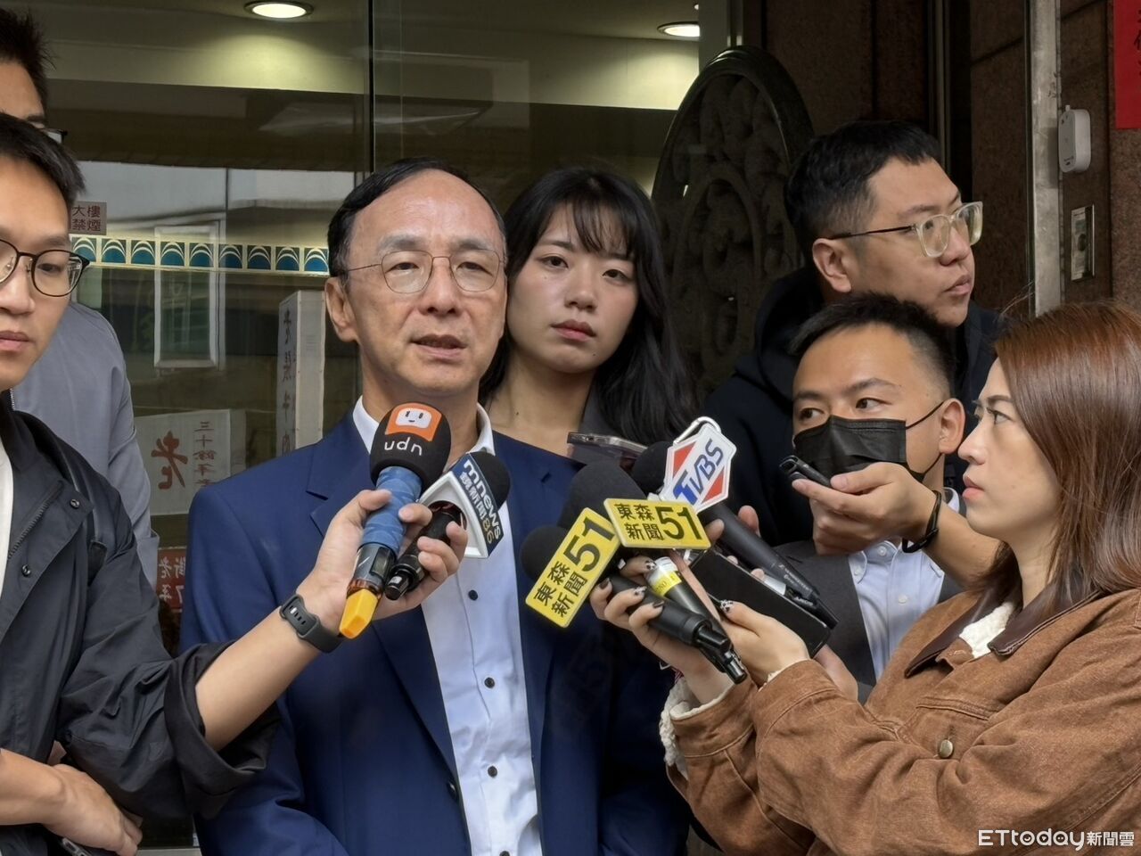 卸任藍智庫董事長　朱立倫：祝鄭麗文未來能給藍白黨團重要建議