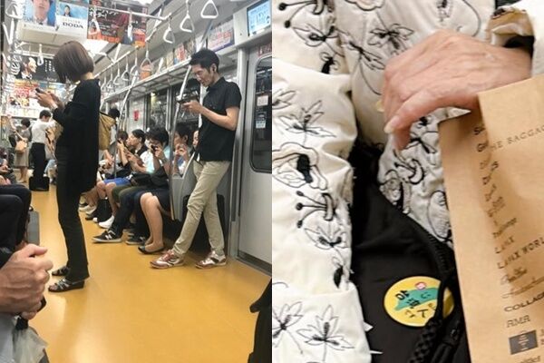 以為遇到陸客!日本人搭電車見「台灣人徽章」改口:變可愛了