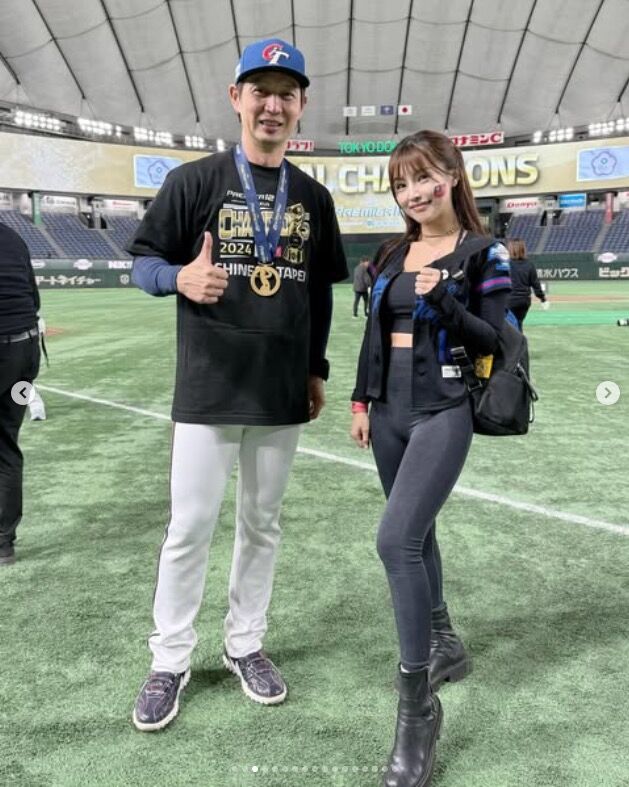 ▲▼林倪安在東京巨蛋引起討論。（圖／翻攝IG／nianlin）