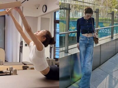 許路兒最新健身菜單曝光　少女體態瘦到逆天、一運動雕出驚人螞蟻腰